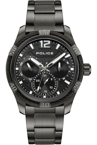 Police Polysh Gents Watch With Stainless Steel Bracelet 5 Atm