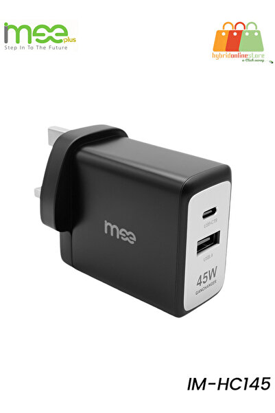 iMee Plus 45W Fast Charger PD & QC3.0 Dual Port Adapter IM-HC145