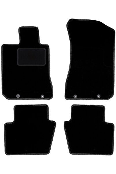 Wielganizator Covorașe auto din velur negru pentru: Honda Legend IV sedan (20...