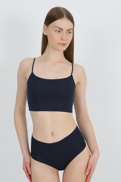 REN Chiloți de bază cu talie înaltă, tăiați cu laser, pachet de 6