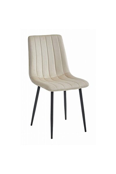 JollyMag Židle do kuchyně/obývacího pokoje, Artool, Lava, samet, kov, béžová ...