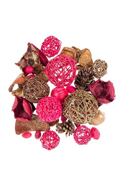 SHOPIENS Διακοσμητικό Ποτ Πουρί - Χριστουγεννιάτικο Σφαιρικό Πολύχρωμο Γκλίτε...