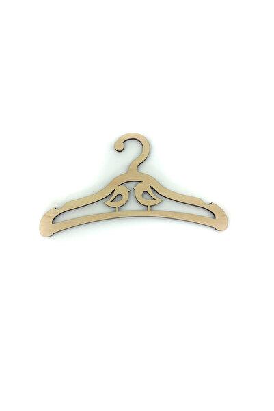 Amco Wooden baby clothes hanger model 7, 20x11x0.4 cm