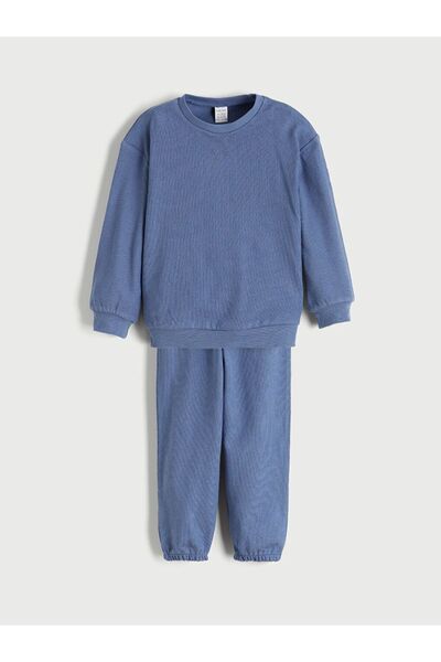 LC Waikiki Lcw Baby Basic Baby Boy Sweatshirt and Sweatpants
