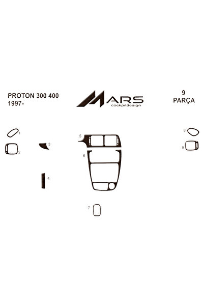 Marscockpitdesign غطاء كونسول توربيدو لسيارة بيجو بارتنر بيرلينجو 2008، 40 قطعة