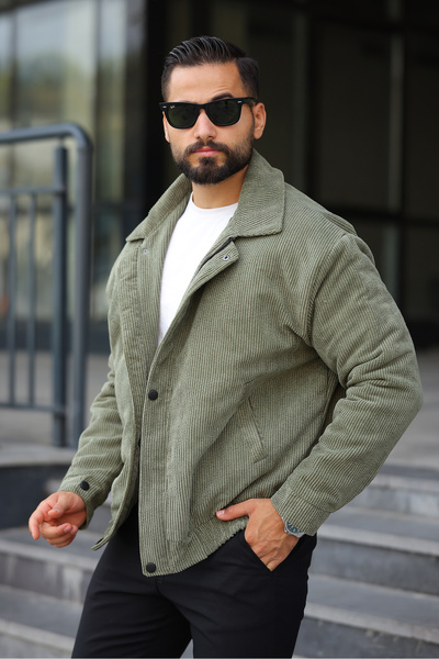 LUMAST Jachetă bomber vintage Trend supradimensionat