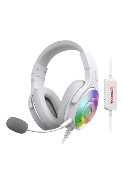 REDRAGON H350 Pandora RGB Wired Gaming Headset - 50mm Drivers, Detachable Mic