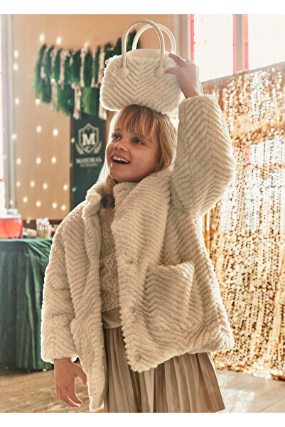 MAYORAL PALTOANĂ PĂRĂ - BEJ PENTRU 4-10 ANI