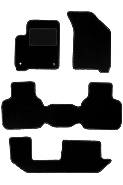 Other Covorașe negre din velur pentru: Fiat Freemont 7 locuri (2011-2016)