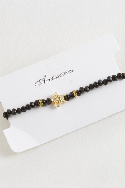 Marsilyan سوار من خيوط المكرامية الكريستالية على شكل سلحفاة ILKEL-BJT940