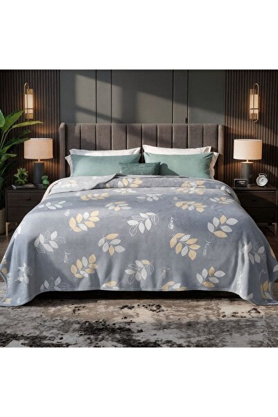 Roshen Lightweight blankets, 900 grams net, for two people, with a soft and elegant pattern