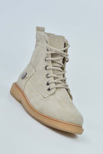 Uzun Γυναικείες μπότες Goldstep Nubuck με κορδόνια με φερμουάρ και διάφανη θερμοσόλα