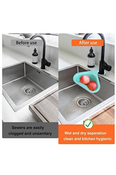 OEM Set of 4 kitchen sieves, polypropylene, 27.6x24x8.2 cm, reusable, multicolor