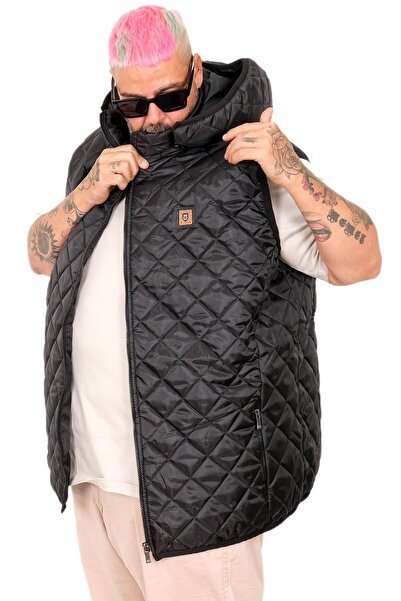 cusseli Large Size Vest with Quilted Capson 25711