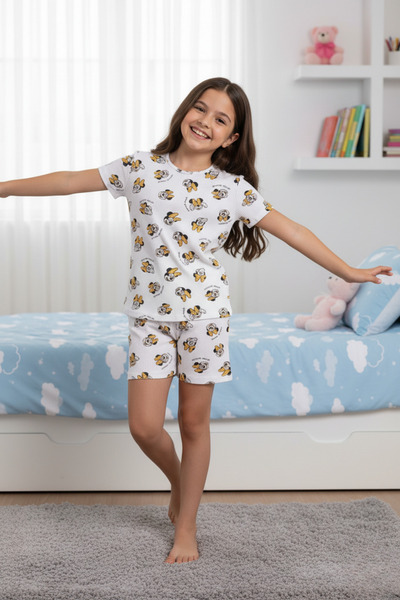 İsobel Kids Set de pijamale pentru fete Mini cu imprimeu bumbac 100%