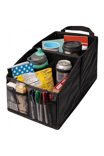Lusso Gear Organizator auto, textil, negru, 25,4 x 45,7 x 22,8 cm