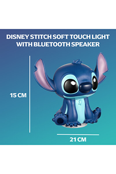 SMD-Volkano Disney Stitch Bluetooth Speaker & Mood Light | Rechargeable Portable Wireless Speaker USB-C Charging