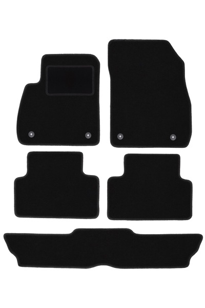Other Covorașe negre din velur pentru: Opel Zafira C 7 locuri (2012-2019)
