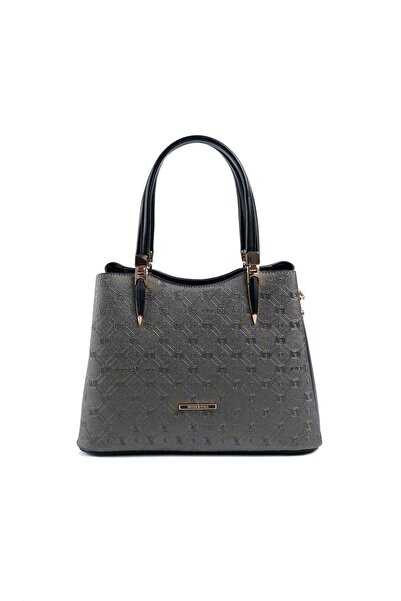 Silver Polo Silver & Polo Platinum - Black Sp1205 Women's Handbag