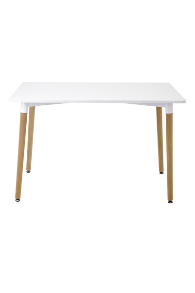 Other Masă dreptunghiulară albă modernă pentru living, sufragerie, bucătărie