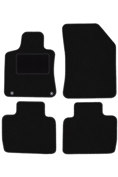 Other Covorașe negre din velur pentru: Peugeot 508 II sedan, break, liftback ...