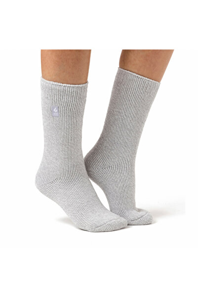 Heat Holders Șosete termice Vienna, argintii, mărimea 37-42