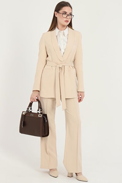 Silver Polo حقيبة يد نسائية باللون البني SP1174