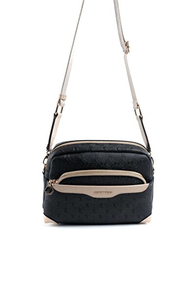 Silver Polo أسود - حقيبة كروس نسائية S.nut SP1201