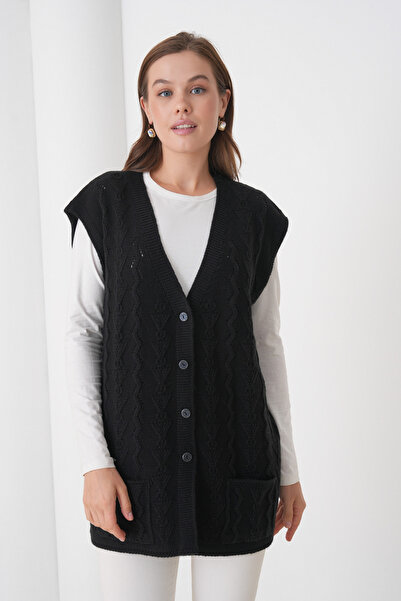 New Lamierra Mother Women's Knitwear Plus Size Wool Vest