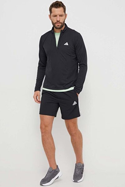 adidas Training Essentials 1/2 Zip Men's Half-Zip Training Sweatshirt Black