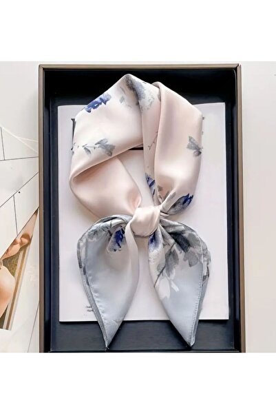 Dgt Luxury З малюнком чорнильної троянди, захищає від сонця, вітрозахисний, двосторонній принт, хустка, шарф 70x70