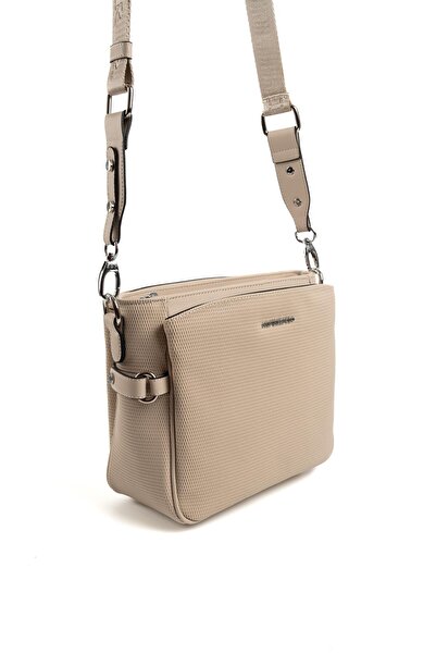 Silver Polo Geantă de damă Silver & Polo Sand Beige SP884