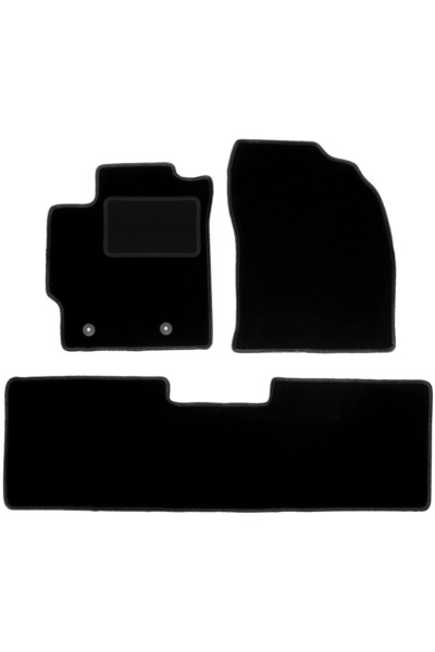 Other Covorașe negre din velur pentru: Toyota Corolla E16 sedan, hatchback (2...