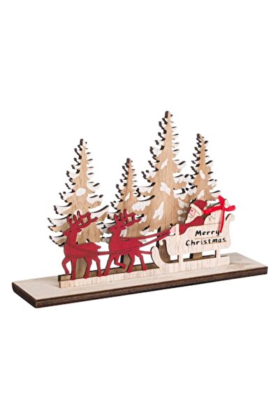 OEM Ornament decorativ de masă de Crăciun, multicolor, 15 cm