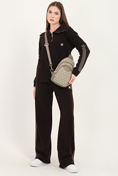 Silver Polo Зелена дамска чанта за тяло SP959