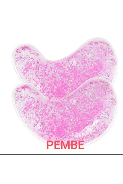 ORGANICYOU YIWU 2 adet/çift, tekrar kullanılabilir soğutma jel göz maskesi, s...