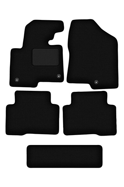 Autoalorria Covorașe auto din velur pentru: Hyundai SantaFe III cu 7 locuri (...