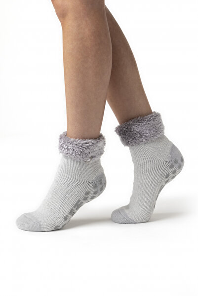 Heat Holders Queenstown thermal non-slip socks, grey, 37-42