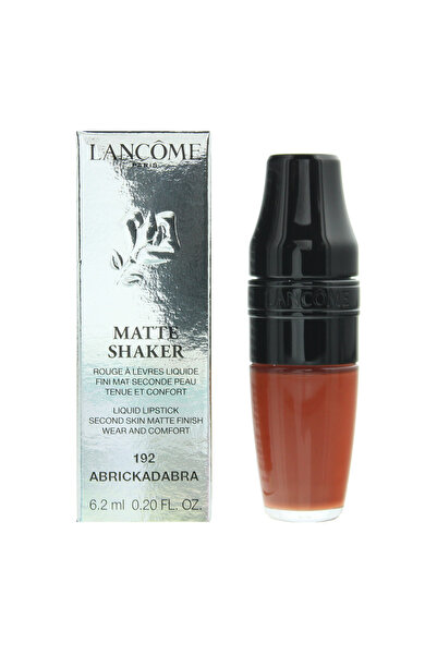 Lancome , Matte Shaker, Liquid Lipstick, 192 Abrickadabra, 6.2 ml