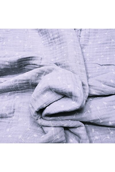 SARE NEHİR 3 Ply Lilac Color Meter Muslin Fabric