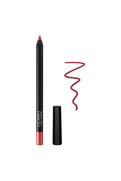 GOSH Creion de buze Velvet Touch, rezistent la apă, 004, Simply Red, 1,2 g *T...