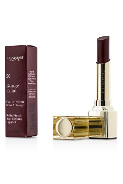 Clarins Rouge Eclat, Κραγιόν μακράς διαρκείας, 20, Φούξια κόκκινο, 3,5 g *Δοκιμαστής