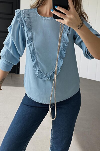 aleksandritbutik ALEKSANDRİT BUTİK WOMAN TASARIM BLUZ