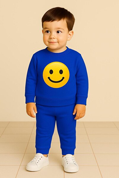 playwear Φούτερ με στάμπα με χαμογελαστά emoji που αναδεικνύει την ενέργεια τ...