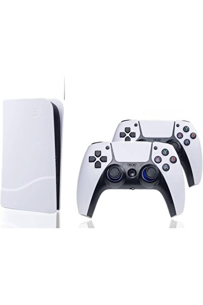 Generic Wireless Retro Plug-and-Play Game Console, 128GB TF Card, 40+ Emulators, 40000+ Games, 2.4G Wireless