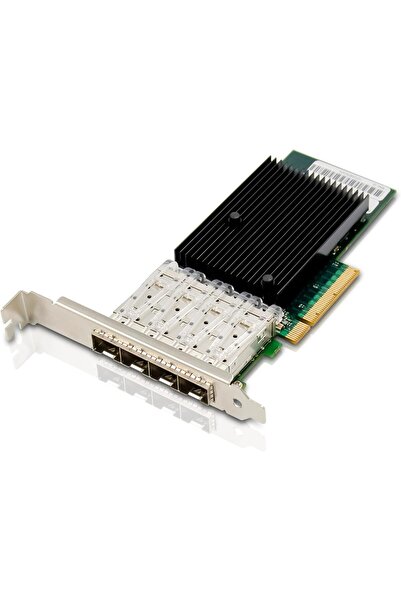 Gigabyte XWYWX 10Gb PCIe 3.0 x8 4x SFP+ NIC Network Card (Intel X710-BM1)