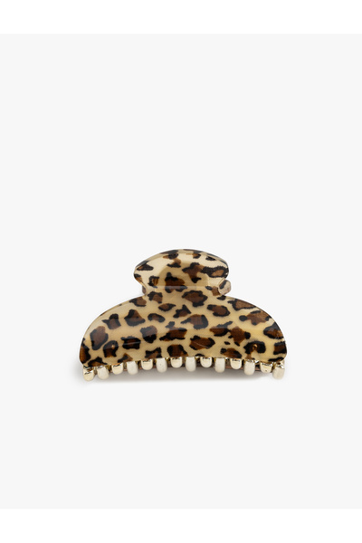 Koton Αγκράφα με μοτίβο λεοπάρ