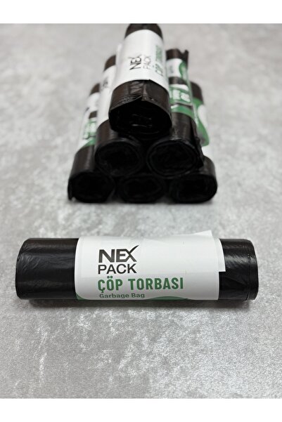 NEX PACK Çöp Torbası (Jumbo Boy) 300Gr 5 Rulo 10'lu 80x110
