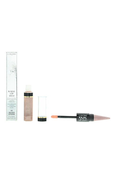 Lancome Lancome, Kajal Lip Duo, Duo, Liquid Lipstick, 02, Silver Storm, 2.7 g