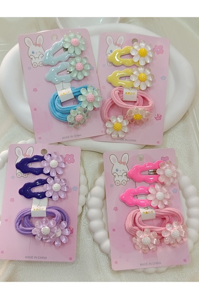 ELAS HOME Детска и бебешка фиба за коса с еластична лента